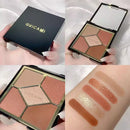 Luxury eyeshadow palette, 5 colors, pigmented and resistant.