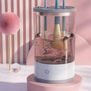 3-in-1 Electric Brush Cleaner – Automatic Cleaning, Quick Drying and Practical Holder for your Makeup Brushes!