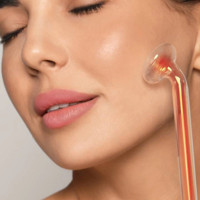 LumiSkin - Portable High Frequency Device Bivolt Cleaning Skin and Hair Treatment.